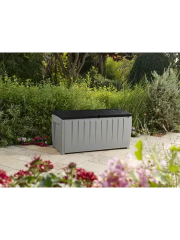 Keter Novel Opbergbox - 340L - Grijs