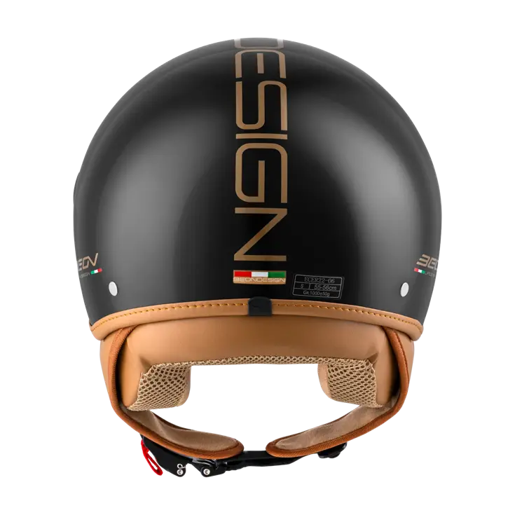 Design Luxe Scooterhelm met vizier