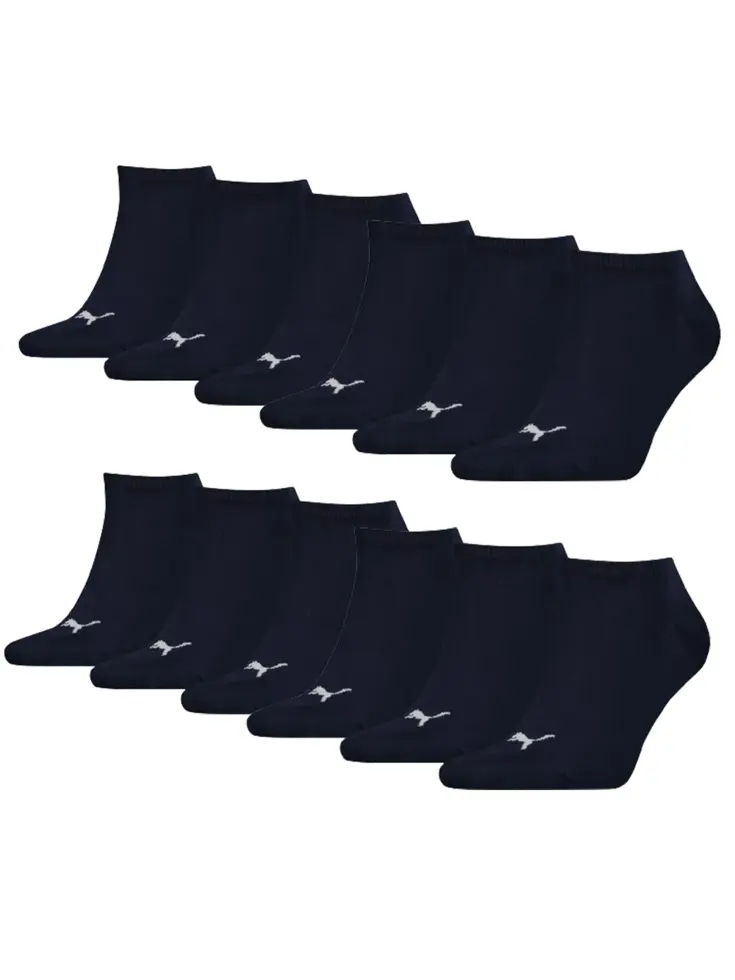 12 paar - Uniseks - Sneakersokken