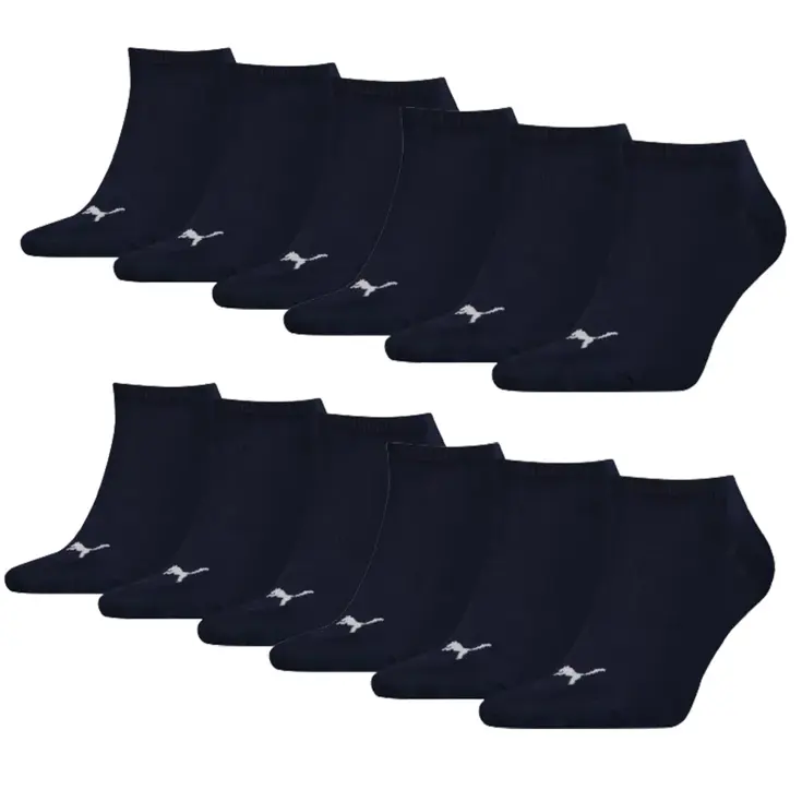12 paar - Uniseks - Sneakersokken