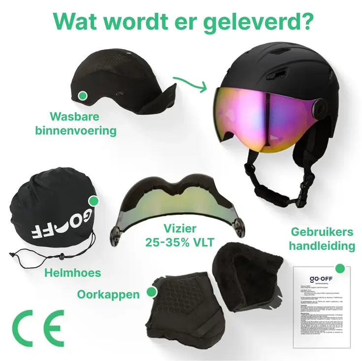SPEED skihelm - afneembare oorkappen