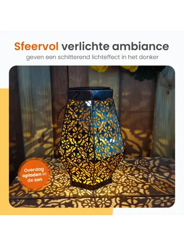 Solar Tafellamp Glow – 2 Stuks - LED