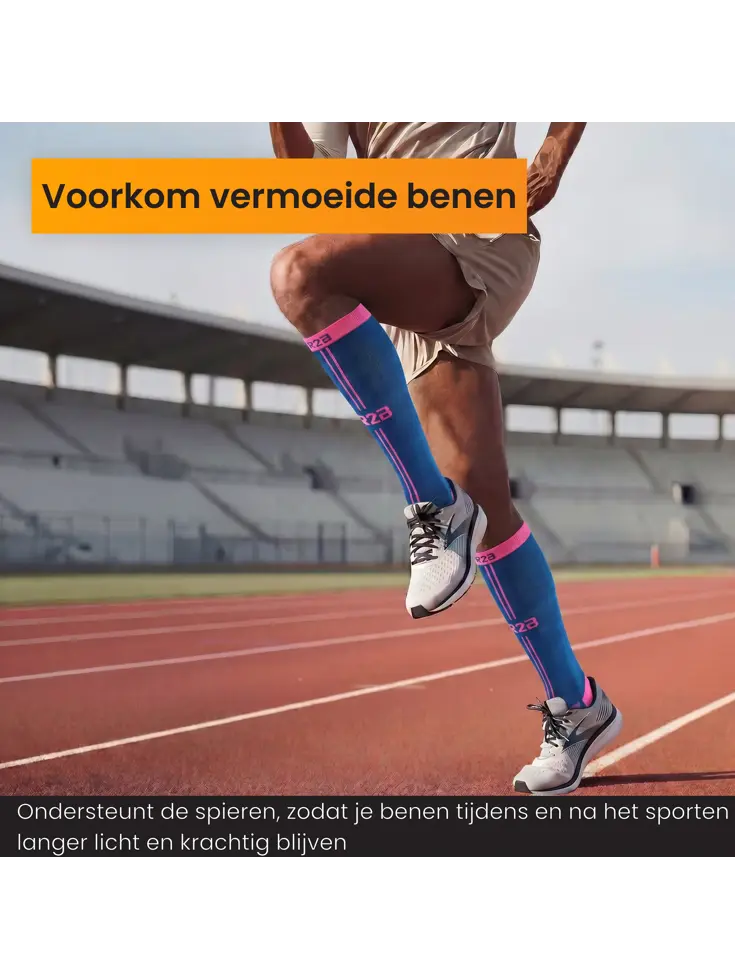 Sport Compressiekousen - Sokken Hardlopen