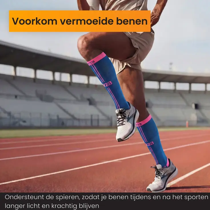 Sport Compressiekousen - Sokken Hardlopen