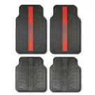 Automatten Set Sparco Rubber - Rood