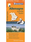 Wegenkaart Duitsland –  zuid oost – 546 – Michelin
