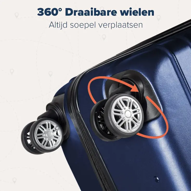 Handbagage Koffer – 38L – Donkerblauw