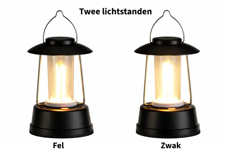LED Campinglamp met Ophanghaak