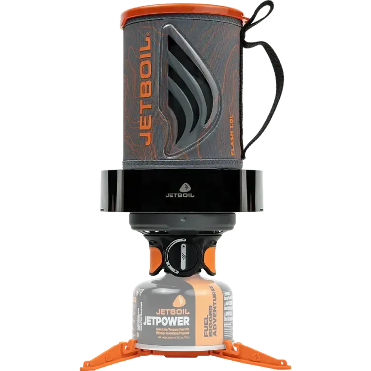 Gasbrander Flash 1,0L met windbescherming
