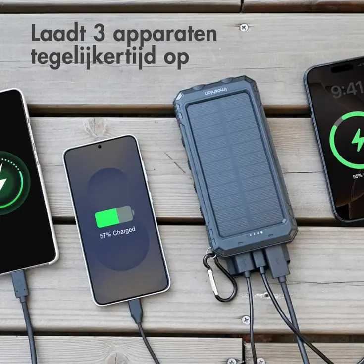 Solar Powerbank 10.000 mAh