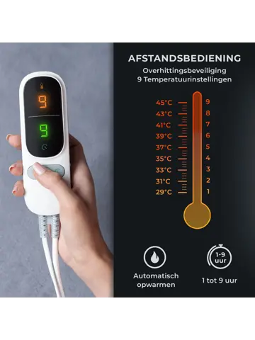 STAUS&BACH - 2 Persoons elektrische deken