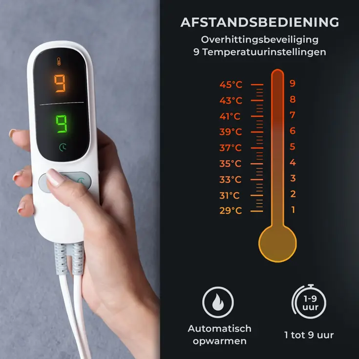 STAUS&BACH - 2 Persoons elektrische deken
