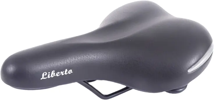 Edge Fietszadel Liberto - Zwart
