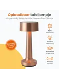 Classic Tafellamp Oplaadbaar - 21cm - LED
