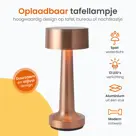 Goliving Classic Tafellamp Oplaadbaar – 21cm