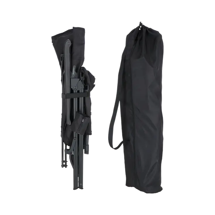 Festo relaxstoel vouwbaar graphite black