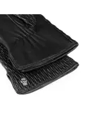 Paris - Dames handschoenen - Leer/Wol - Geribbeld