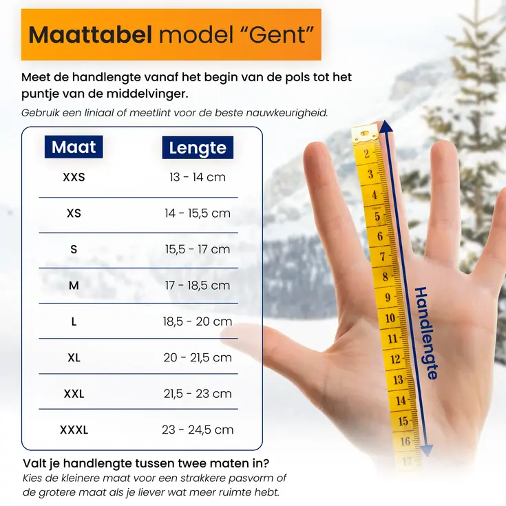 Waterdichte Touchscreen Handschoenen