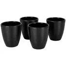 Bo-Camp Industrial Mok Orville 4 Stuks Zwart
