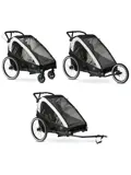 Luxe Fietskar V2 - 3-in-1 - Hardloopkinderwagen