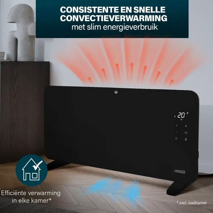 Paneelverwarming - Elektrische kachel - 2000 W
