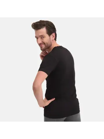 VELO - 2 V-hals T-shirts Bamboo Basics