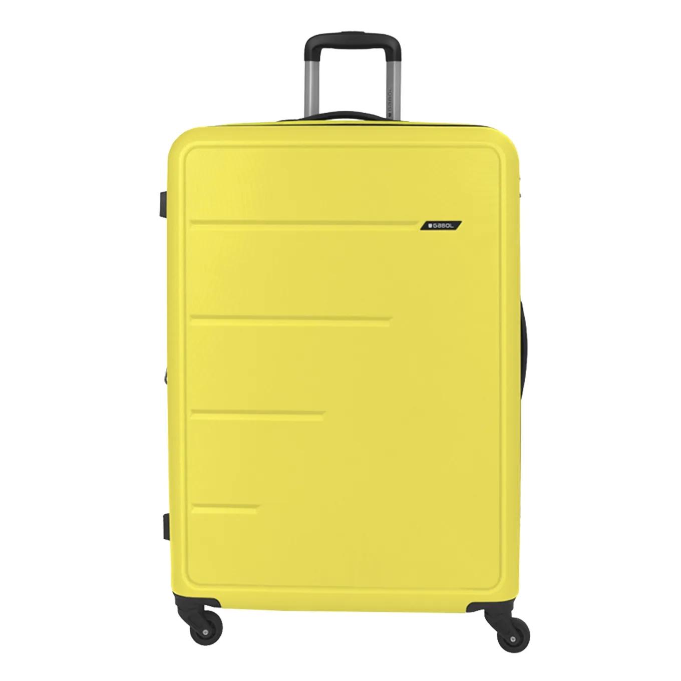 Gabol  Future Large Trolley Expandable yellow  Geel main product image