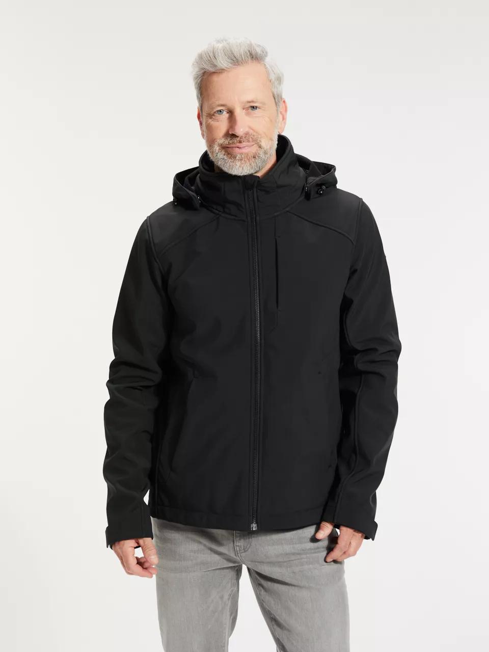 ANWB  Yapton  Softshell jas heren  Human Nature  Zwart   S main product image