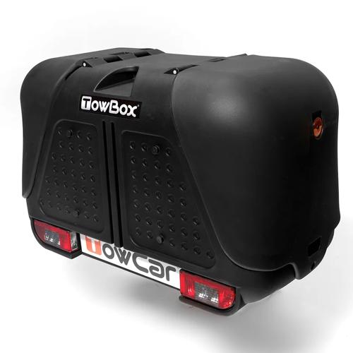 Towbox V2 - Trekhaakkoffer Zwart