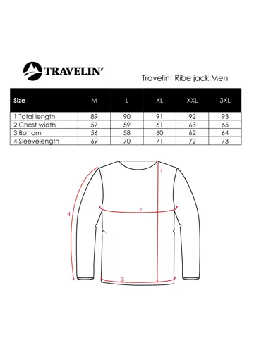 Ribe - Heren softshell jas - Travelin'