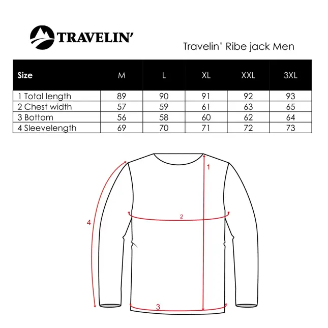 Ribe - Heren softshell jas - Travelin'