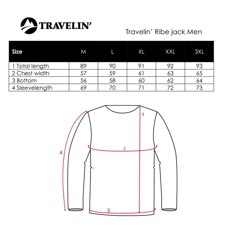 Ribe - Heren softshell jas - Travelin'