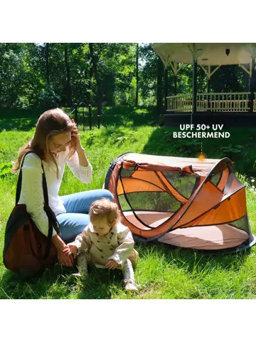 Peuter luxe campingbedje - Zelfopblaasbare matras