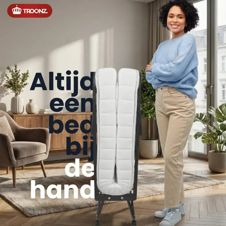 Troonz Campingbed Verona - 90 x 200 cm