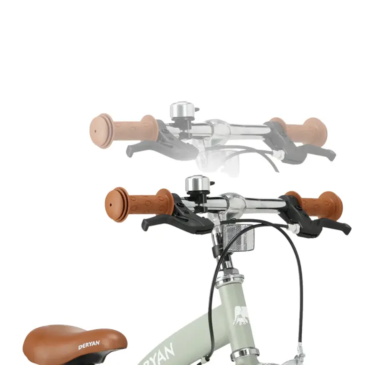 Luxe Kinderfiets 14 inch - 3 in 1 - Loopfiets