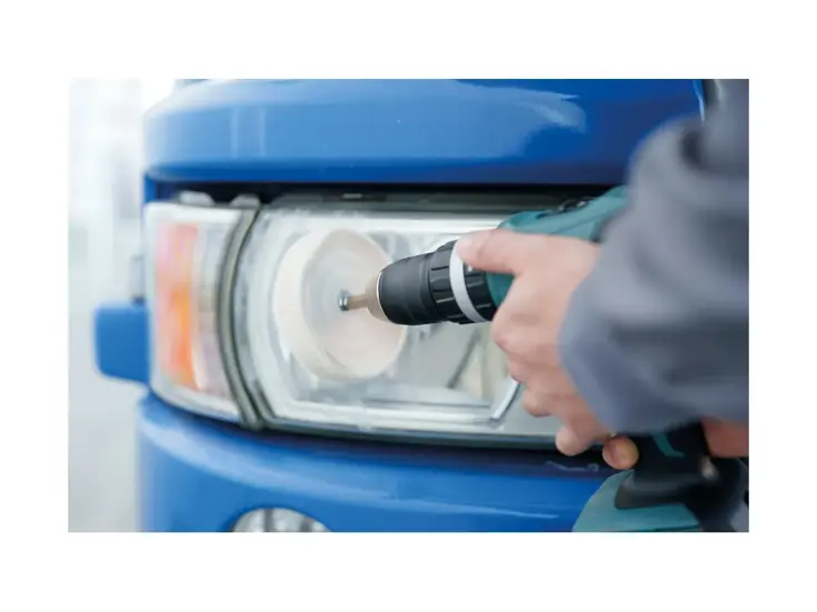 Polijstkoppen voor boormachines - set van 6