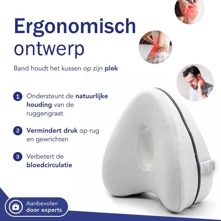 Orthopedisch Kniekussen voor in bed - Beenkussen