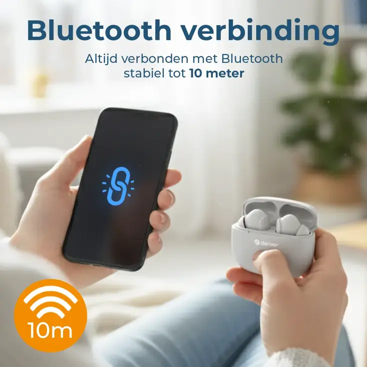 In-ear Draadloze Bluetooth Oortjes Oordopjes