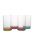 Gimex - Colour Line - Waterglas - 320 ml - 4 Stuks