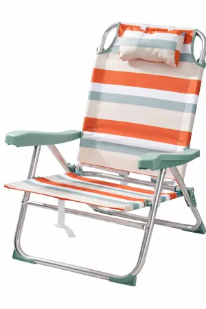 Opvouwbare strandstoel verstelbaar