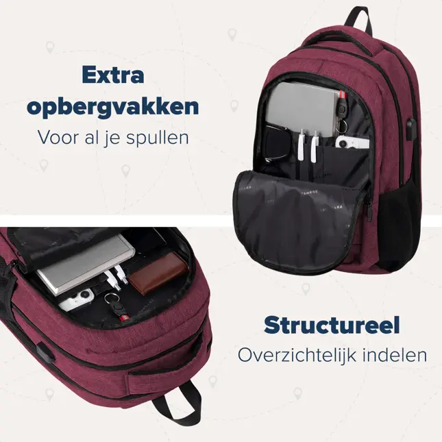 TRVLMORE Rugtas - 28L - 15,6 Inch