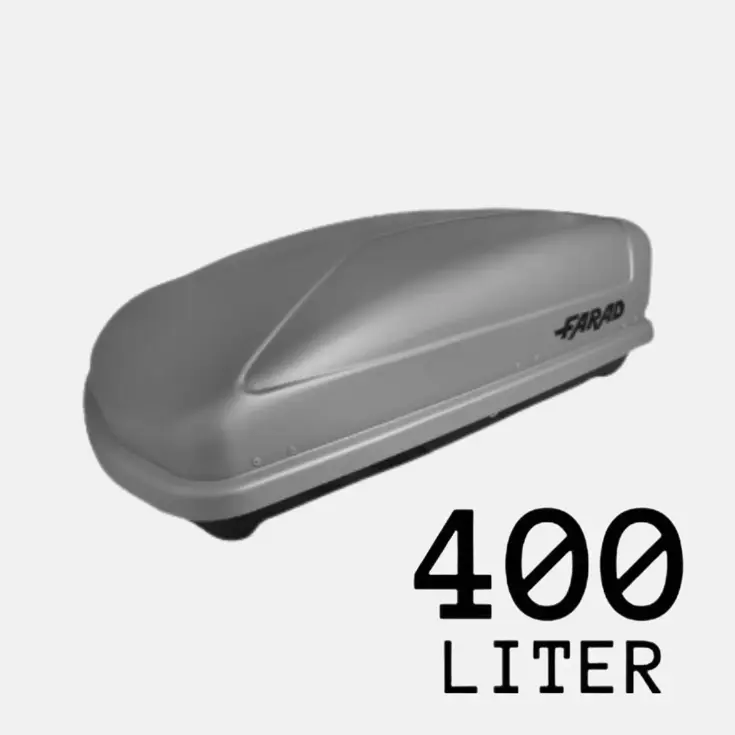 Koral Dakkoffer N23 - 400 liter - Grijs