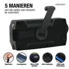 Noodradio Solar Opwindbaar Met Batterijen