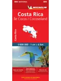Wegenkaart National 804 Costa Rica