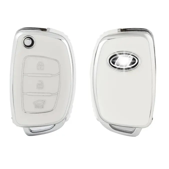 Dutch Shield Sleutelhoesje  Hyundai wit B3