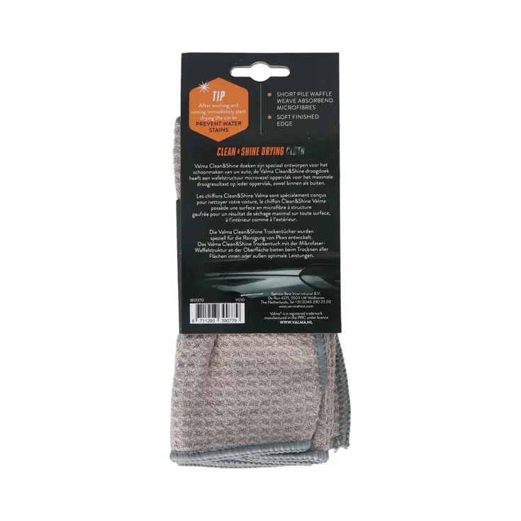 Microvezel droogdoek met wafelstructuur 50x70 cm