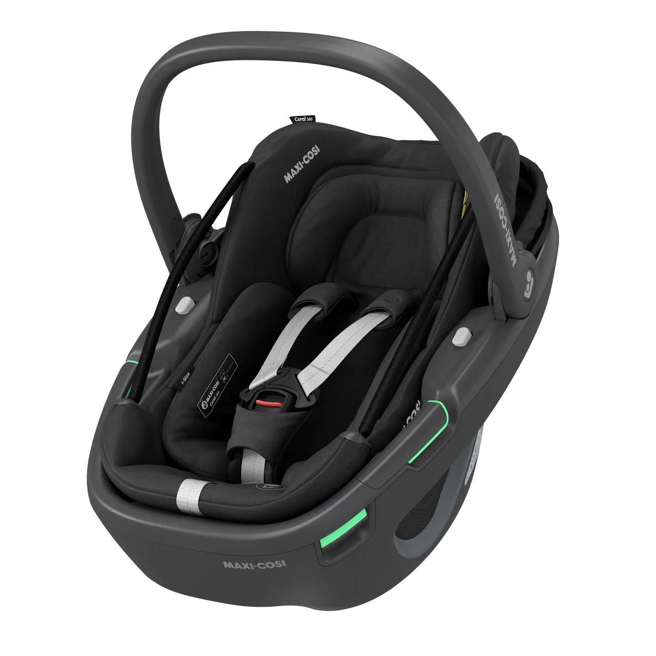 Maxi-Cosi Coral 360  Baby autostoel  Zwart