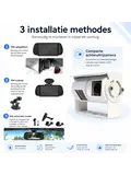 Dubbele achteruitrijcamera 7 inch scherm