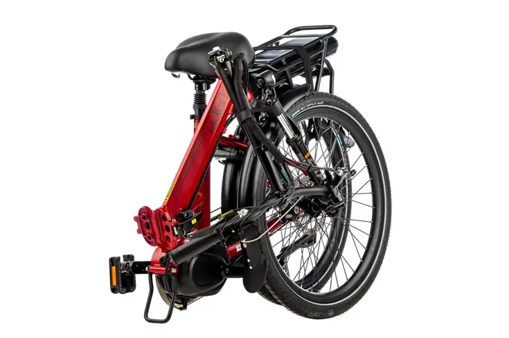 Lacros Scamper S600XL rood opvouwbare e-bike