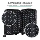 BlockTravel reiskoffer - L - TSA-slot - 95L